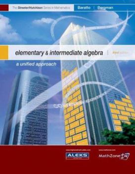 Hardcover Elementary & Intermediate Algebra: A Unified Approach Book