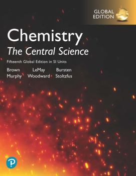 Paperback Chemistry: The Central Science in SI Units plus Pearson Mastering Chemistry with Pearson eText, 15th Global Edition Book