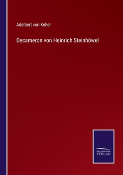 Paperback Decameron von Heinrich Steinhöwel [German] Book