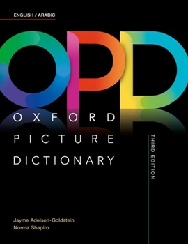 Paperback Oxford Picture Dictionary Third Edition: English/Arabic Dictionary Book