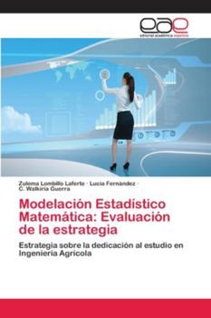 Paperback Modelación Estadístico Matemática: Evaluación de la estrategia [Spanish] Book