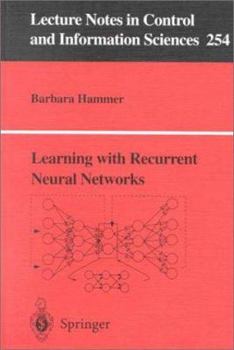 Paperback Learning with Recurrent Neural Networks Book