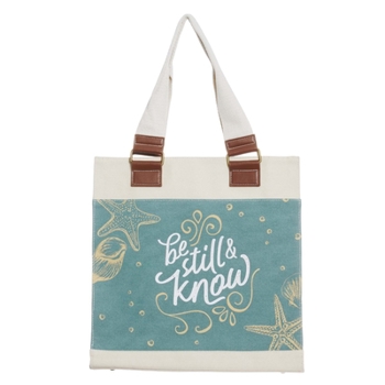 Misc. Tote Canvas Be Still & Know Book
