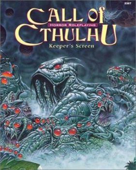 Call of Cthulhu Keeper's Screen - Book  of the Call of Cthulhu RPG