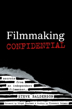 Paperback Filmmaking Confidential Book