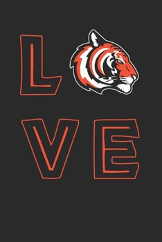 Tiger Notizbuch: Tiger Notizbuch die Perfekte Geschenkidee f�r Tierliebhaber und Tiger Freunde. Das Taschenbuch hat 120 wei�e Seiten mit Punktraster die dich beim Schreiben oder skizzieren unterst�tzt