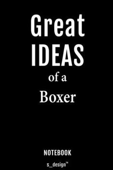 Notebook for Boxers / Boxer: awesome handy Note Book [120 blank lined ruled pages]