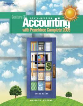 Paperback South-Western Accounting with Peachtree Complete 2005 [With CDROM] Book