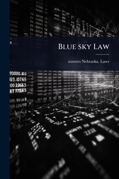 Paperback Blue sky Law Book