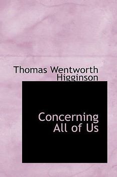 Hardcover Concerning All of Us Book