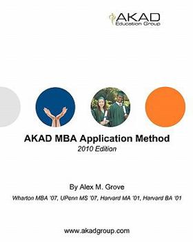 Paperback AKAD MBA Application Method: 2010 Edition Book