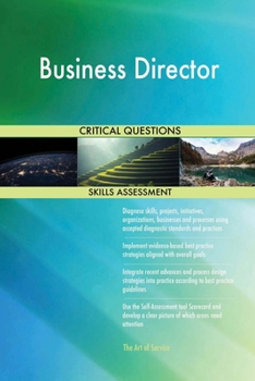 Paperback Business Director Critical Questions Skills Assessment Book