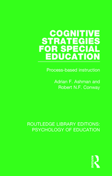 Paperback Cognitive Strategies for Special Education: Process-Based Instruction Book