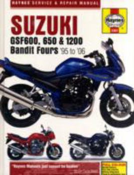 Hardcover Suzuki GSF600, 650 & 1200 Bandit Fours '95 to '06 Book