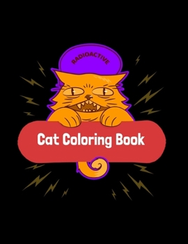 Paperback Cat Coloring Book: Cat Gifts for Toddlers, Kids 4-8, Girls 8-12 or Adult Relaxation - Cute Stress Relief Animal Birthday Coloring Book Ma Book