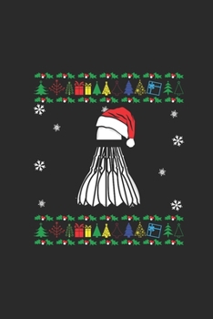 Ugly Christmas Badminton: Graph Paper Notebook (6" x 9" - 120 pages) ~ Christmas Themed Notebook for Daily Journal, Diary, and Gift