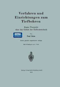 Paperback Verfahren Und Einrichtungen Zum Tiefbohren: Kurze Übersicht Über Das Gebiet Der Tiefbohrtechnik [German] Book