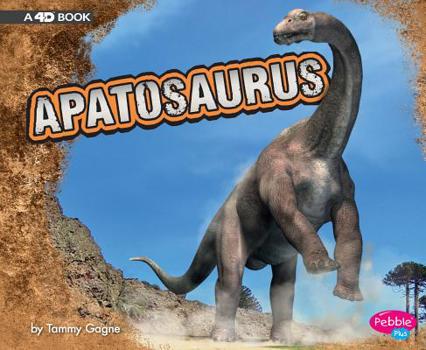 Hardcover Apatosaurus: A 4D Book