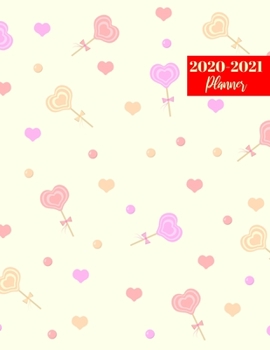 2020-2021 Planner: Cute Two Year  Personal Journal Week Planners & Goal Planner Organizer -  Weekly & Monthly Dated Agenda Book and To Do List