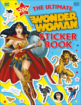 Paperback The Ultimate Wonder Woman Sticker Book
