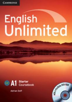 Paperback English Unlimited Starter Coursebook with E-Portfolio, A1 [With CDROM] Book