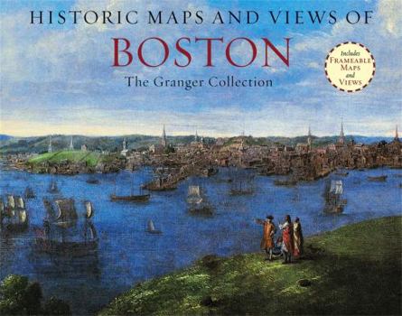 Paperback Historic Maps and Views of Boston Book