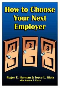Paperback How to Choose Your Next Employer Book