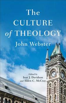 Hardcover The Culture of Theology Book