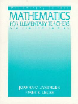 Paperback Mathematics for Elementary Teachers Via Problem Solving Book