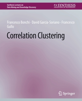 Paperback Correlation Clustering Book