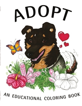 Paperback Adopt - An Educational Coloring Book