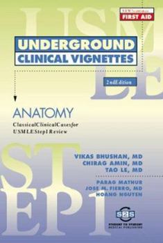 Paperback Underground Clinical Vignettes - Anatomy Book