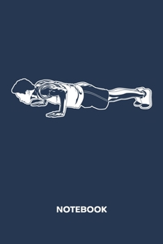 NOTEBOOK: Ruled Fitness Journal - Lined Amateur Athlete Organizer Fitness Motivation Planner - Girlfriend Gift Idea Boyfriend - Funny Fitness Design ... 120 Pages - Fitness Athlete Birthday Present