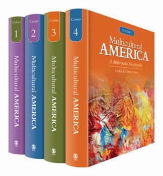 Hardcover Multicultural America: A Multimedia Encyclopedia Book