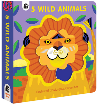 Board book 5 Wild Animals Book