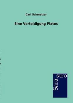 Paperback Eine Verteidigung Platos [German] Book