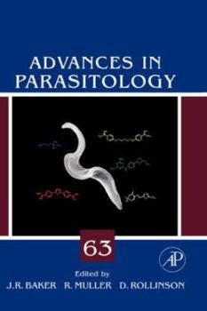 Hardcover Advances in Parasitology: Volume 63 Book