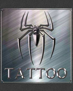 Tattoo: Sketchbook for tattoo artists with templates of various parts of the body to be adorned by tattoos. Blank sketch pages and more structured pages for notes and details.