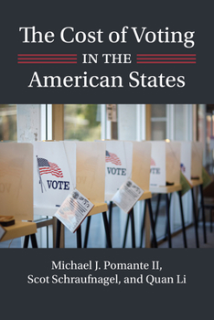 Paperback The Cost of Voting in the American States Book