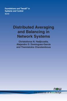 Paperback Distributed Averaging and Balancing in Network Systems Book