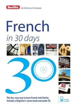 Audio CD Berlitz French in 30 Days Book