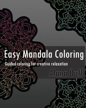Easy Mandala Coloring Book