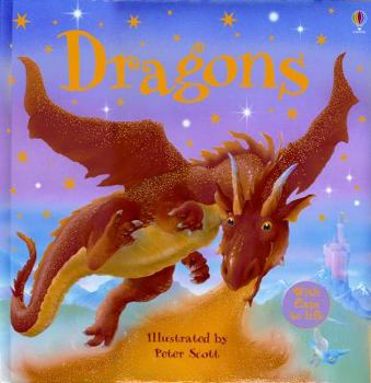 Hardcover Dragons Lift-The-Flap Book