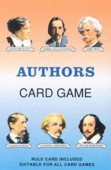 Paperback Authors Card Game Book