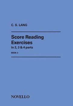 Paperback Score Reading Exercises, Book 2: In 2, 3 & 4 Parts Book