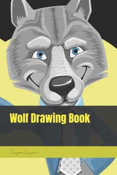 Paperback Wolf Drawing Book