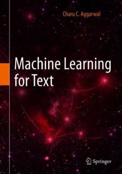 Hardcover Machine Learning for Text Book