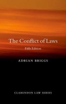 Paperback The Conflict of Laws Book