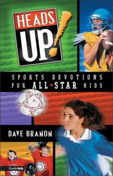 Paperback Heads Up!: Sports Devotions for All-Star Kids Book