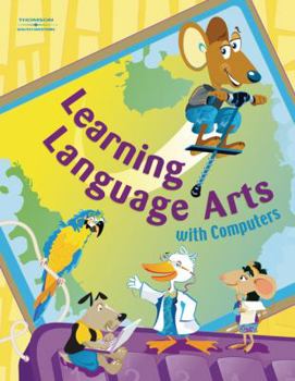 Hardcover Learning Language Arts with Computers Book